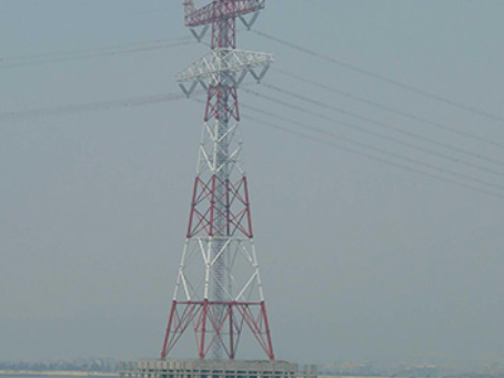 崂山电力铁塔案例